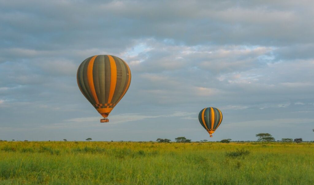 Hot Air Balloon safari